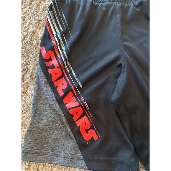 Jumping Beans Boys Star Wars Athletic Shorts Black Size 5 - Picture 2 of 4